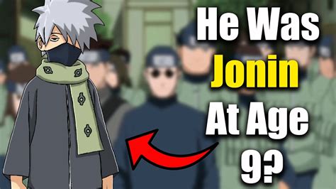 kakashi age|age kakashi become jonin.